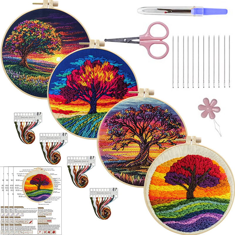 Four Seasons Trees — 4-Kit Set