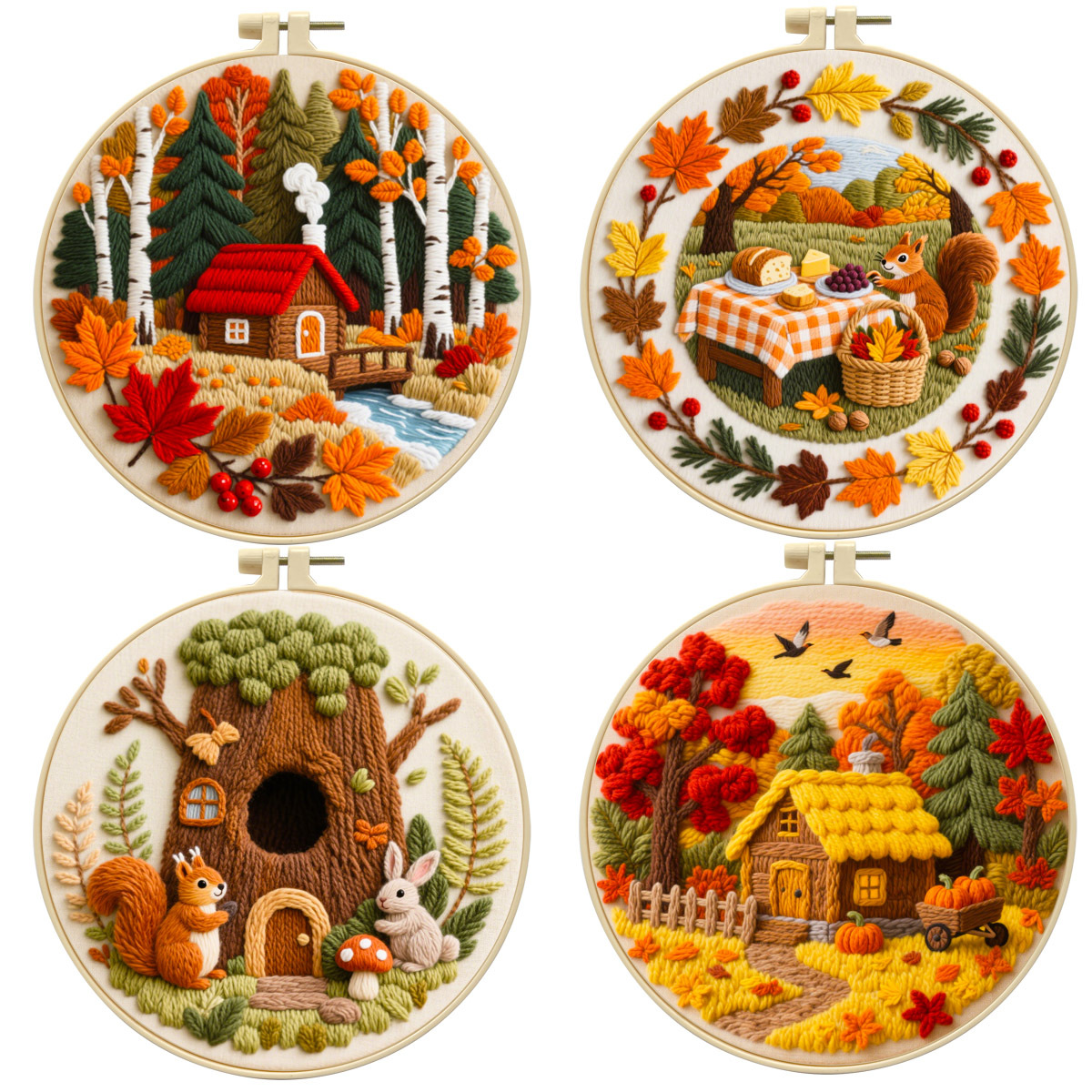 Safari Friends — 4-Kit Set