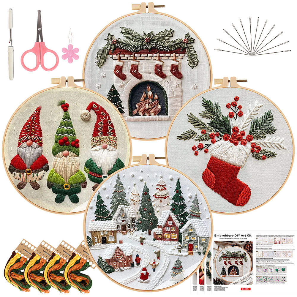Christmas Tree & Gifts — 3-Kit Bundle