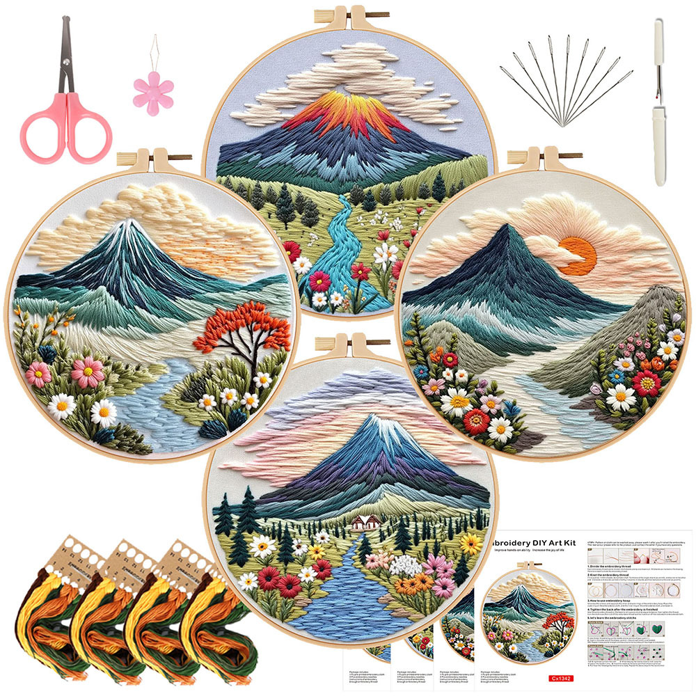 Mountain & Lake Landscapes — 3-Kit Bundle